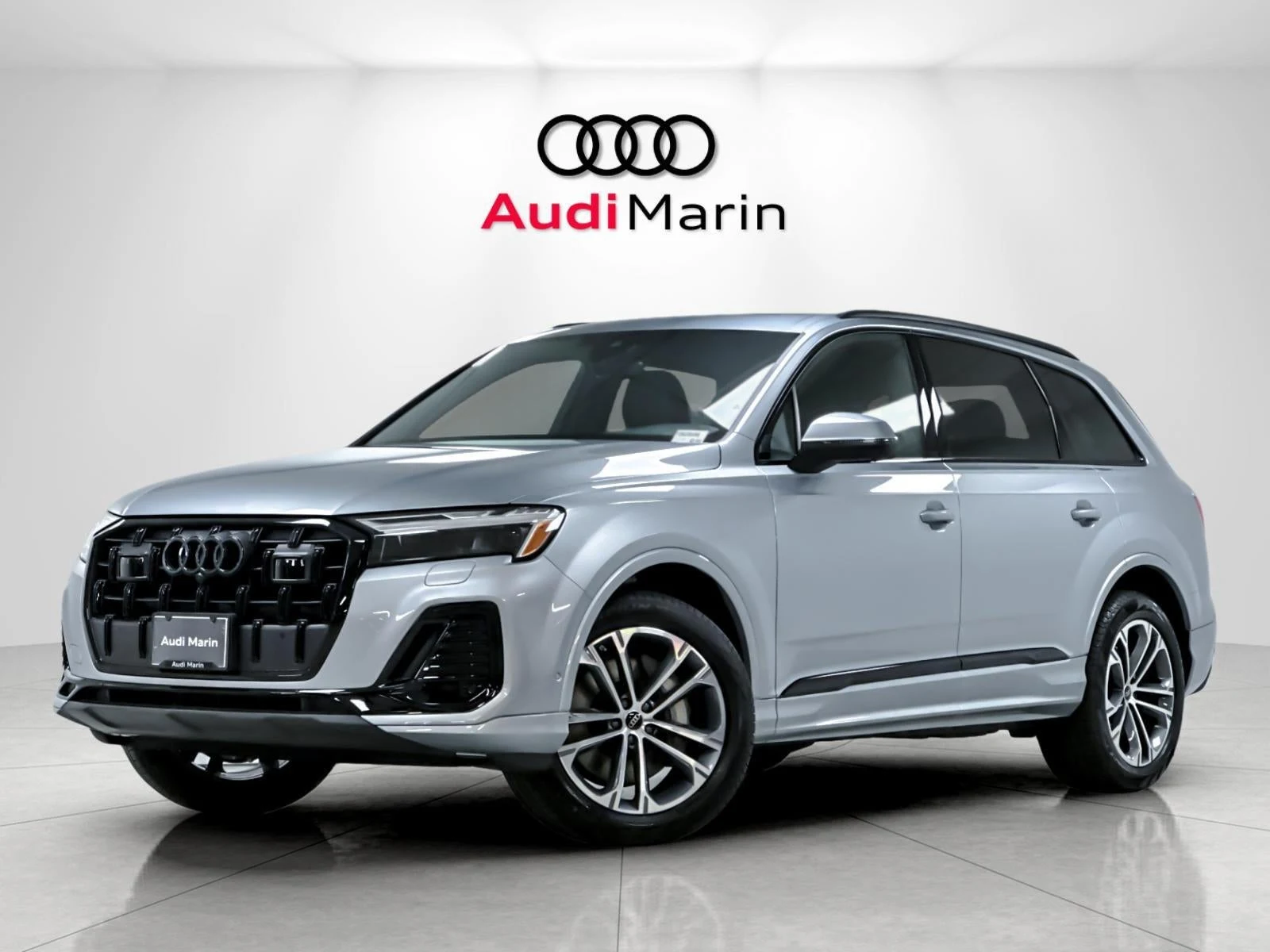 Audi Q7 Premium Plus (4M) · Satellite Silver Metallic · Indigo Auto Group