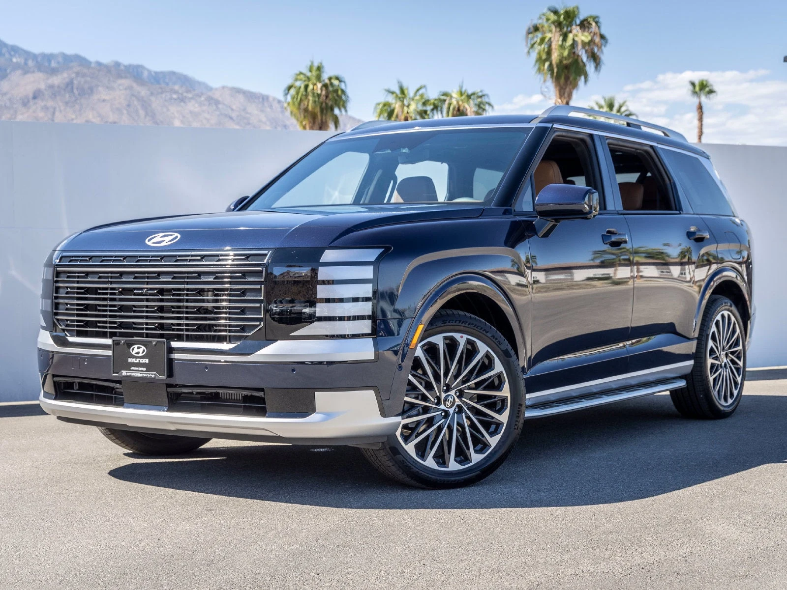 Hyundai Palisade Hybrid Calligraphy (LX3) · Pacific Sapphire Pearl · Indigo Auto Group