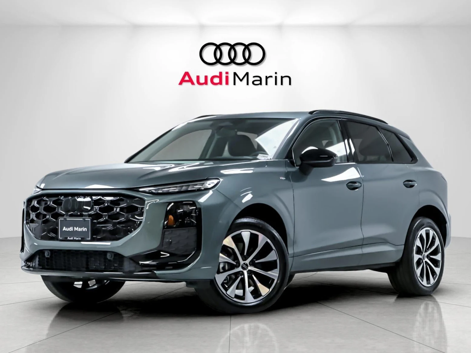 Audi Q3 S line (FJ) · Sage Green Metallic · Indigo Auto Group