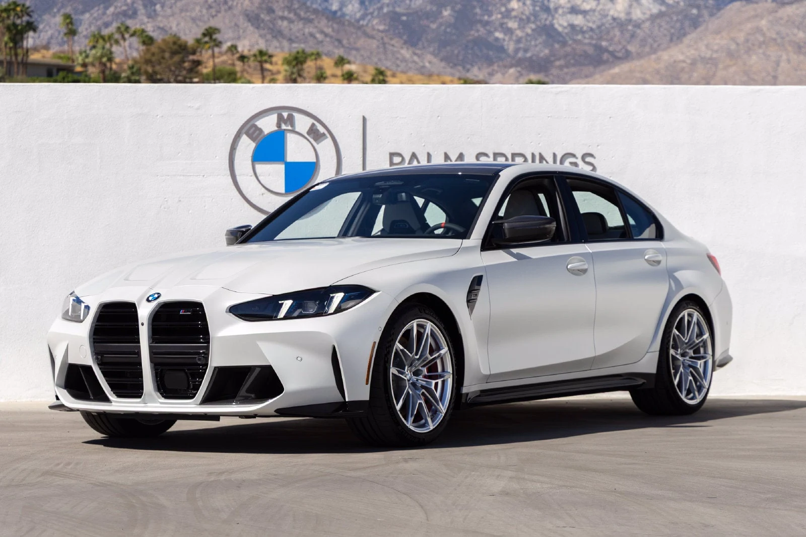 BMW M3 Competition xDrive (G80) · Frozen Brilliant White Metallic · Indigo Auto Group