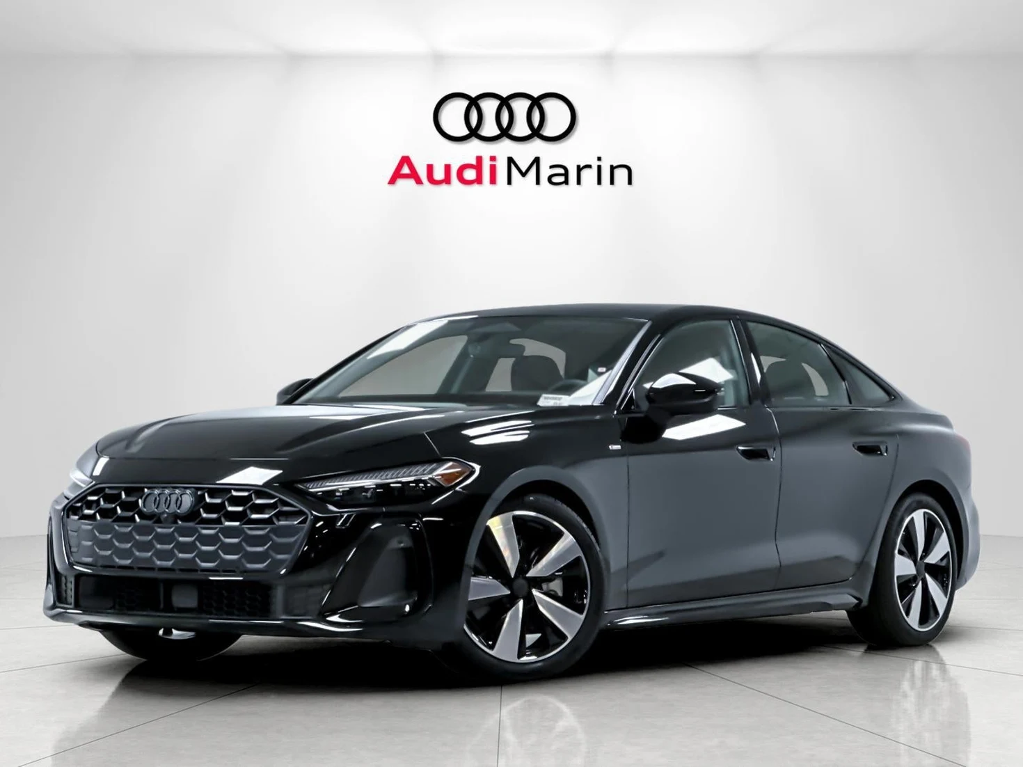 Audi A5 Premium Plus quattro (B10) · Mythos Black Metallic · Indigo Auto Group
