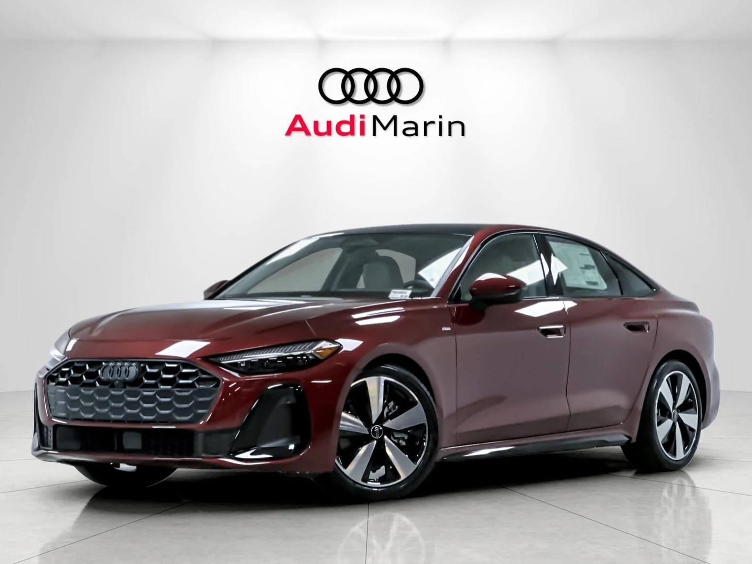 Audi A5 Premium Plus quattro (B10) · Grenadine Red Metallic · Indigo Auto Group