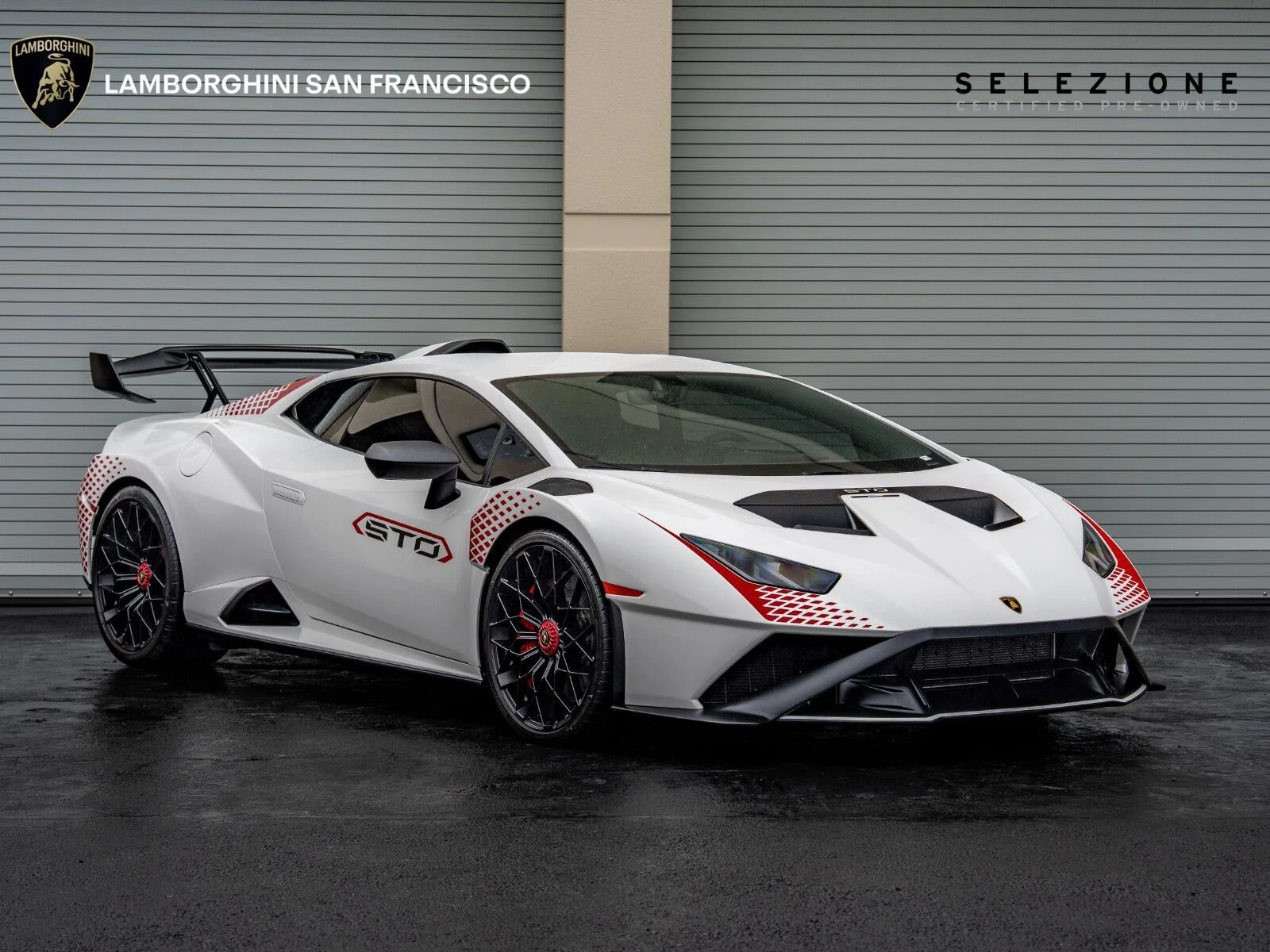 Lamborghini Huracán STO · Balloon White Metallic · Indigo Auto Group