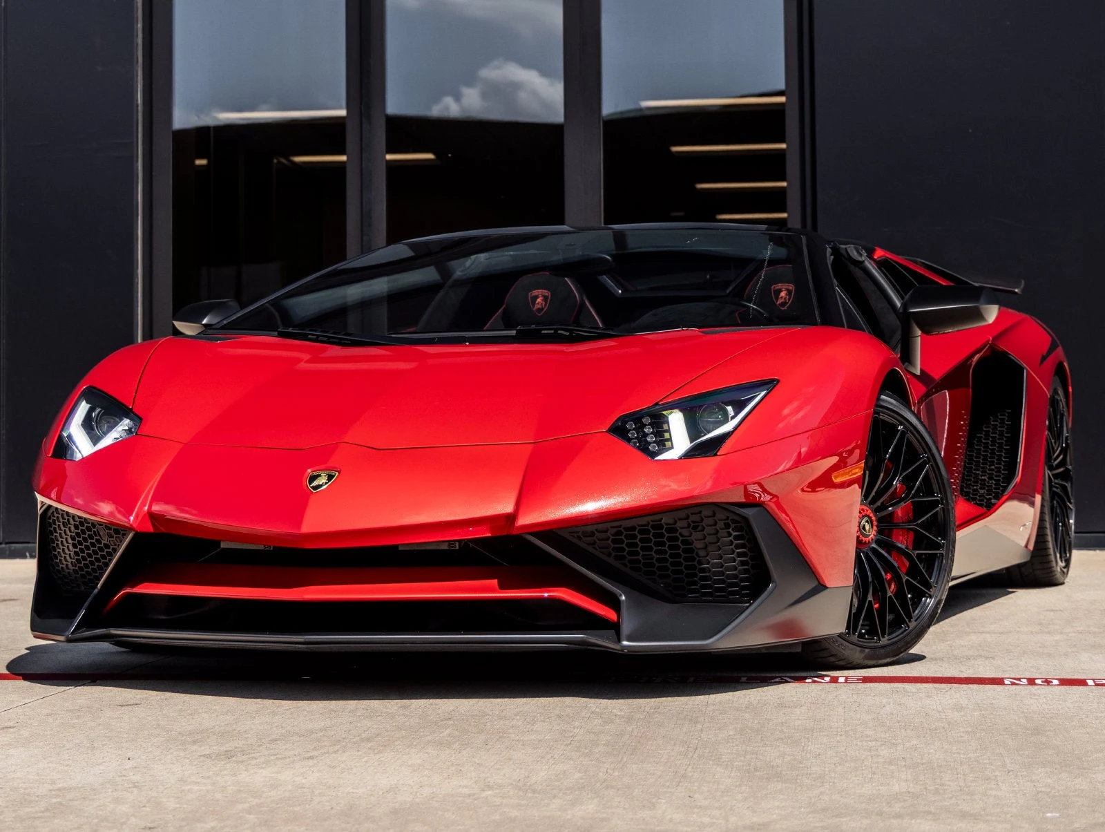 Lamborghini Aventador LP 750-4 SuperVeloce Roadster · Rosso Bia · Indigo Auto Group