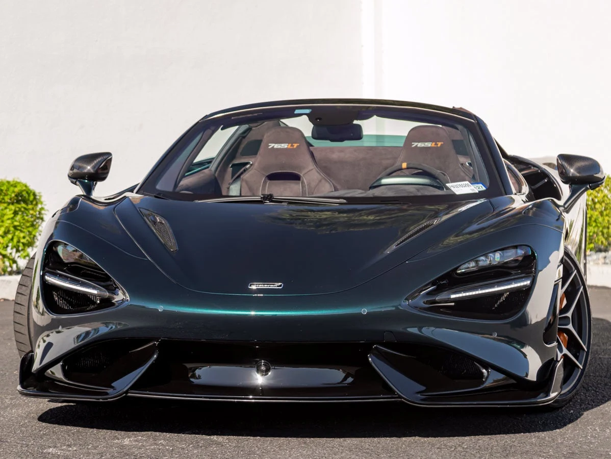 McLaren 765LT Spider · Mso Bespoke Xp Green · Indigo Auto Group