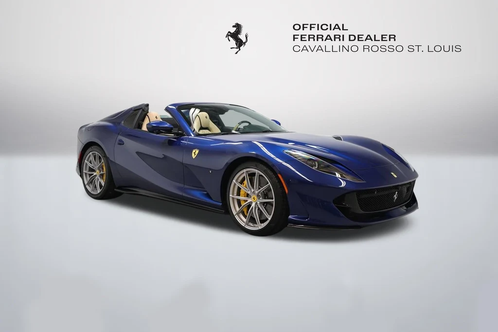 Ferrari 812 GTS · Blu Tour De France · Indigo Auto Group