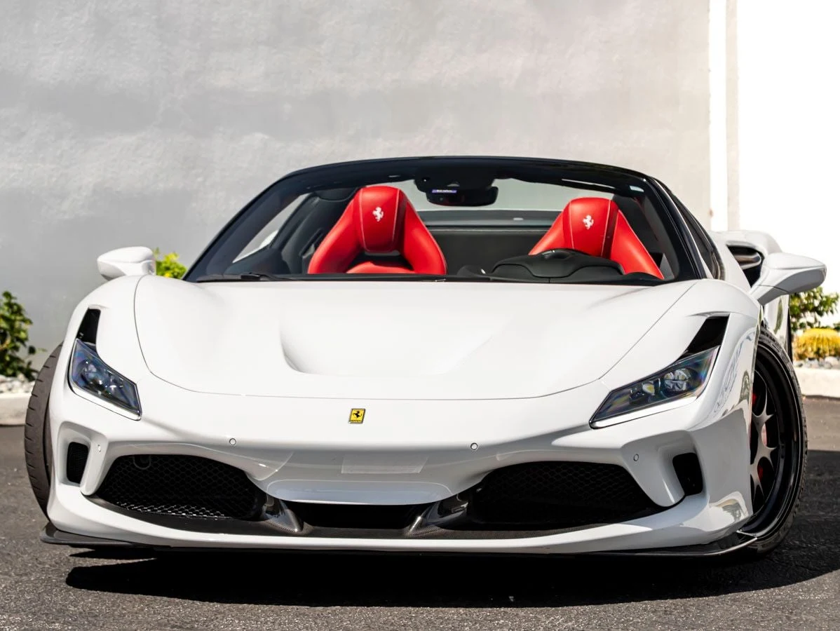 Ferrari F8 Spider · white · Indigo Auto Group