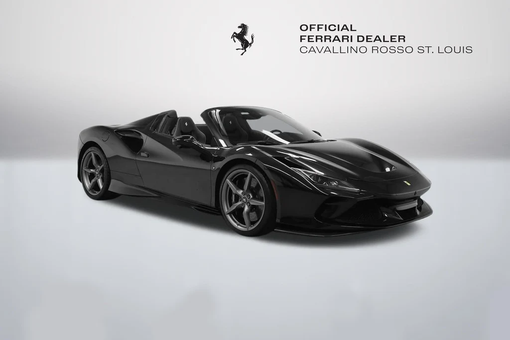 Ferrari F8 Spider · Nero Daytona · Indigo Auto Group