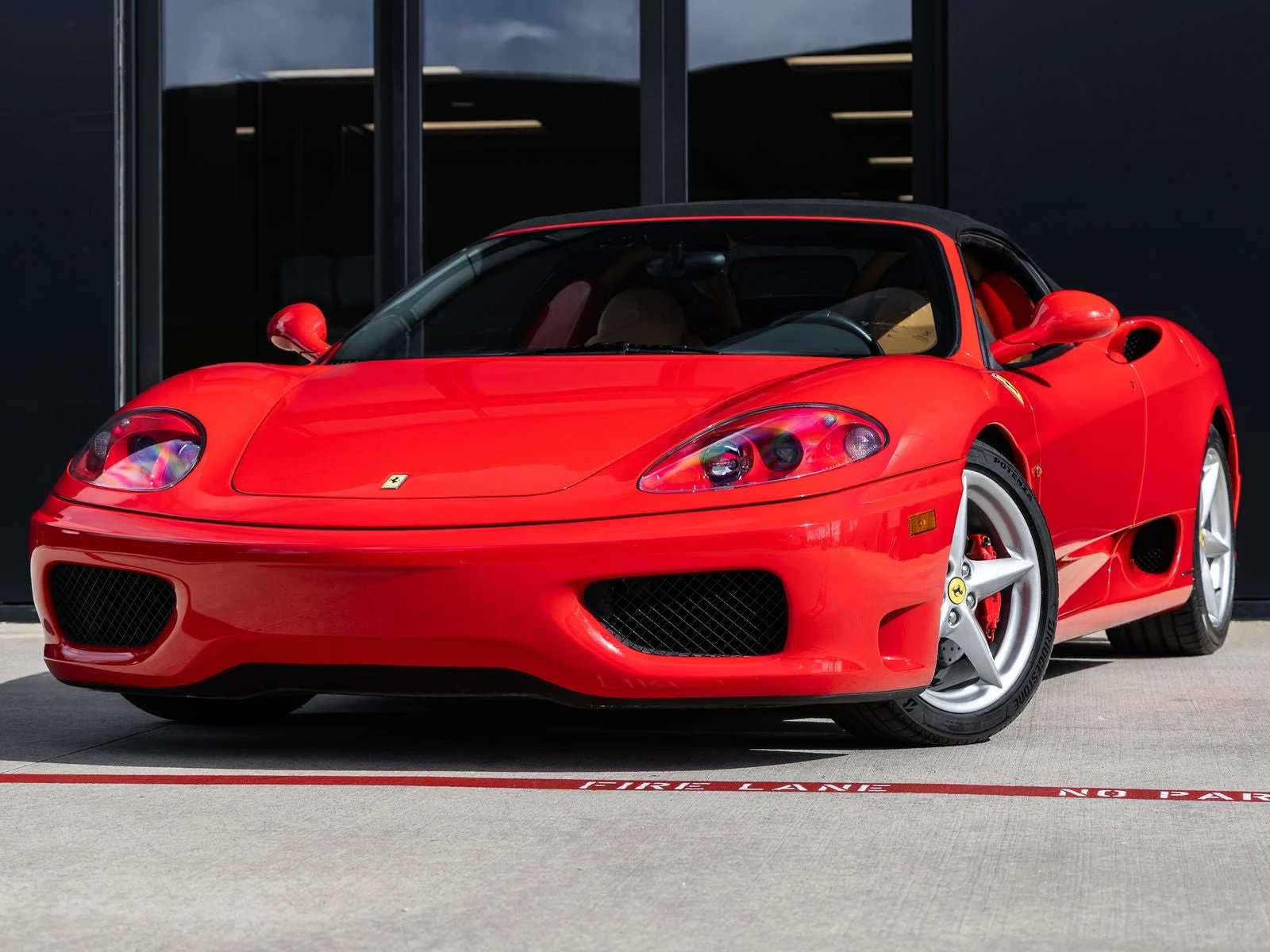 Ferrari 360 Spider · Rosso Corsa · Indigo Auto Group