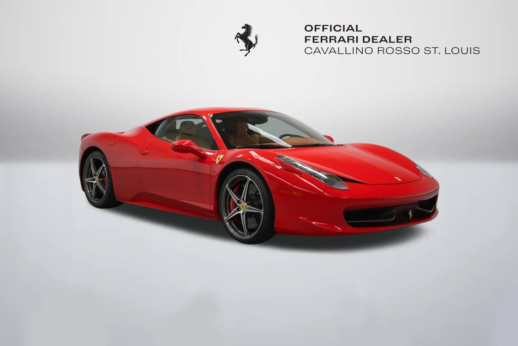 Ferrari 458 Italia · Rosso Corsa · Indigo Auto Group