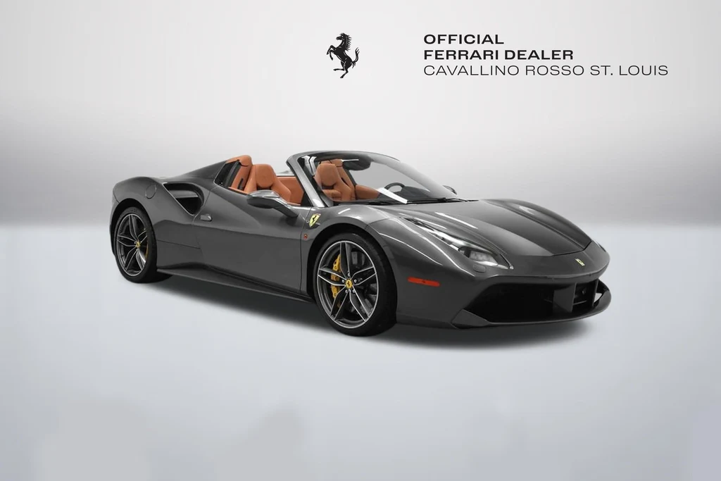 Ferrari 488 Spider · Grigio Silverstone · Indigo Auto Group