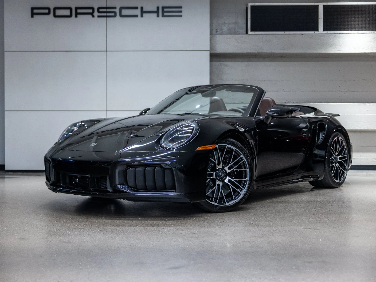 Porsche 911 Turbo S Cabriolet (992.2) · black · Indigo Auto Group