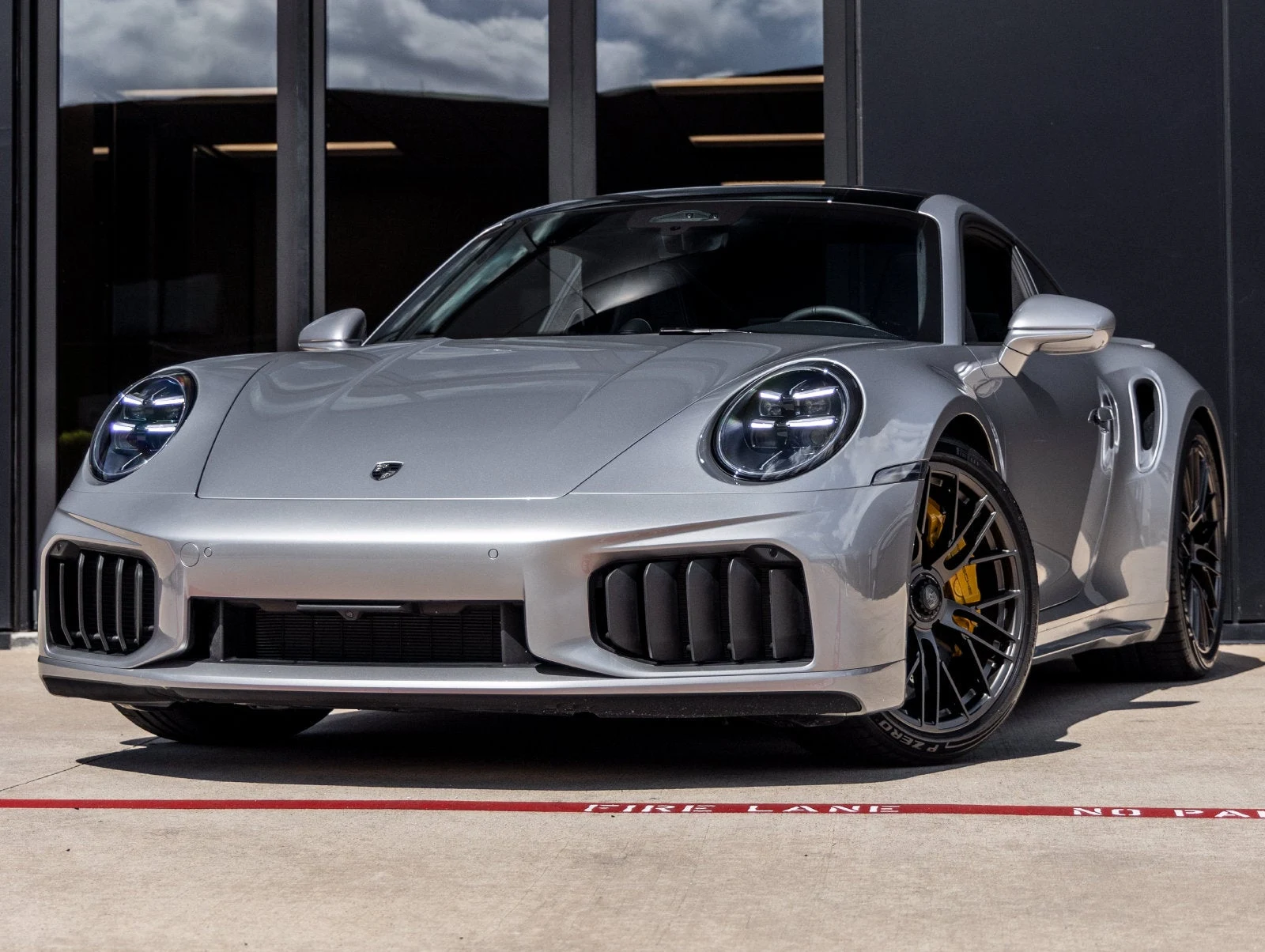 Porsche 911 Turbo S (992.2) · Gt Silver Metallic · Indigo Auto Group
