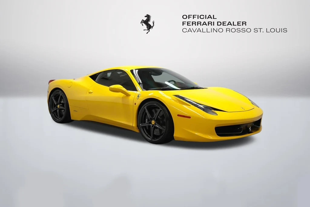 Ferrari 458 Italia · Giallo Modena · Indigo Auto Group