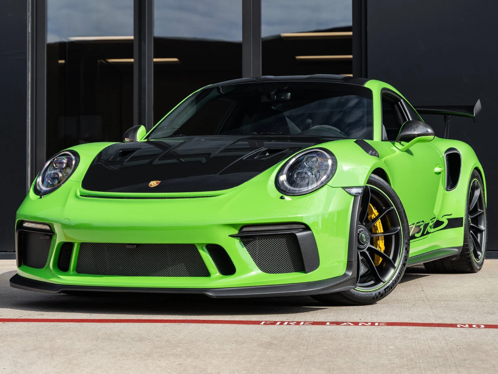 Porsche 911 GT3 RS (991.2) · Lizard Green · Indigo Auto Group