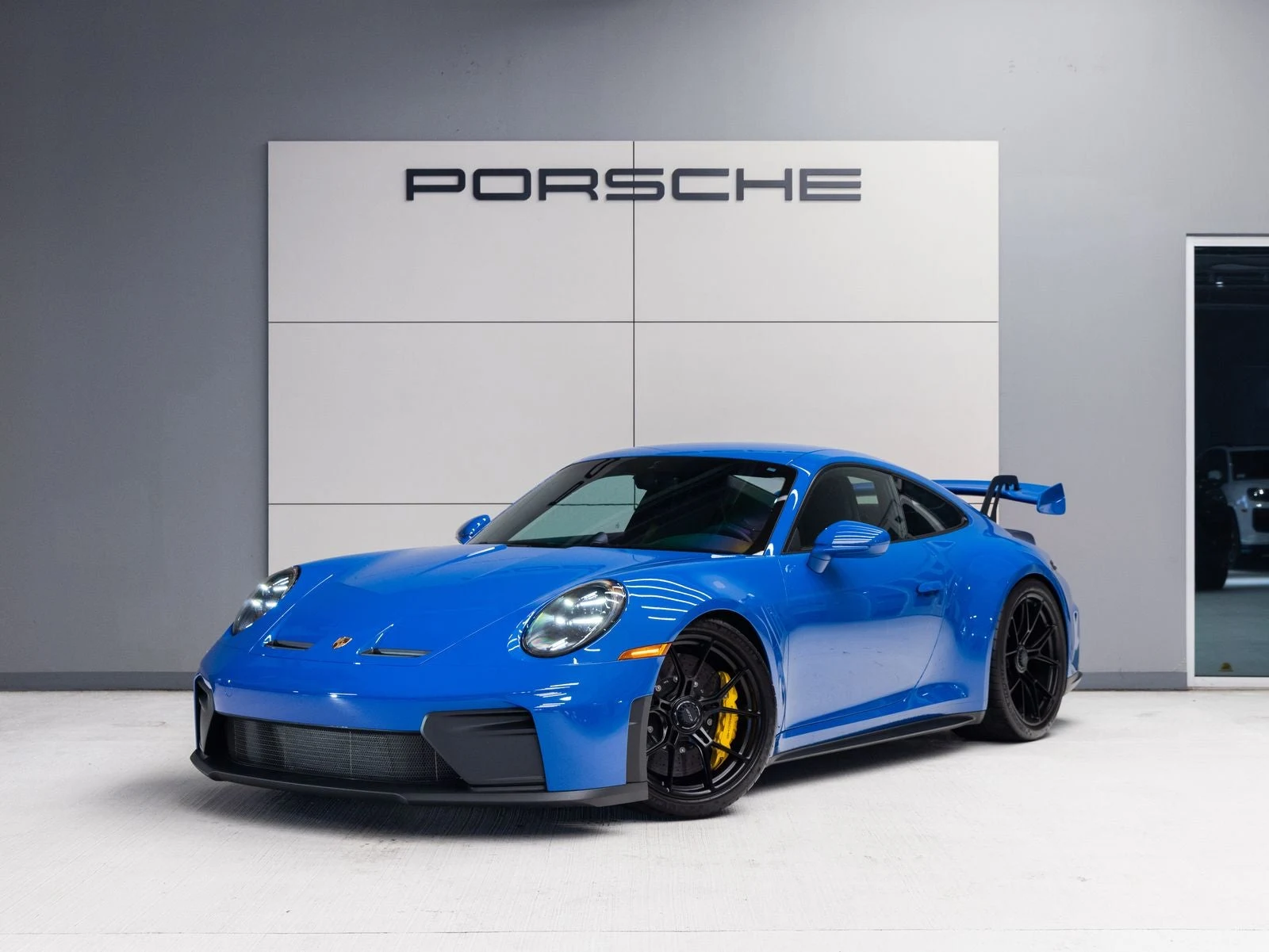 Porsche 911 GT3 (992.2) · Lugano Blue · Indigo Auto Group