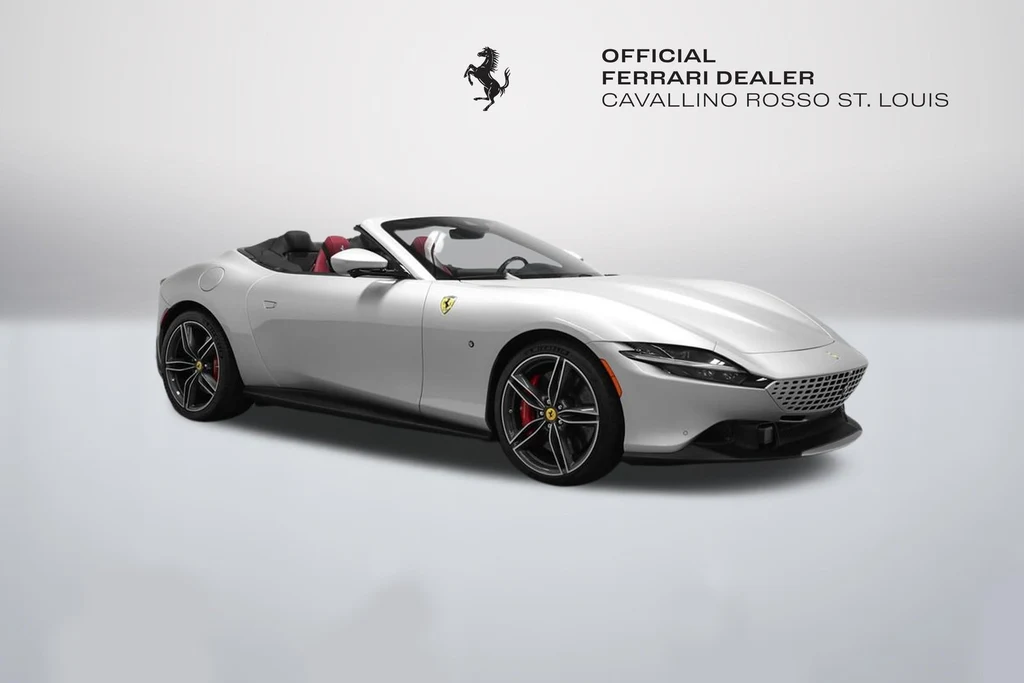 Ferrari Roma Spider · Argento Nurburgring · Indigo Auto Group