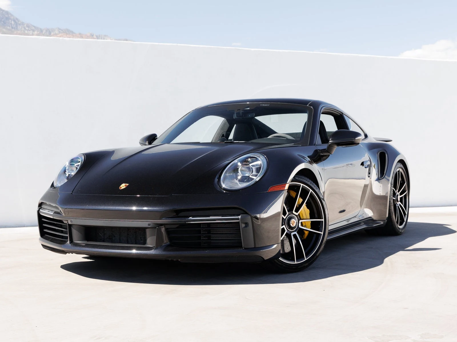 Porsche 911 Turbo S (992.1) · Jet Black Metallic · Indigo Auto Group