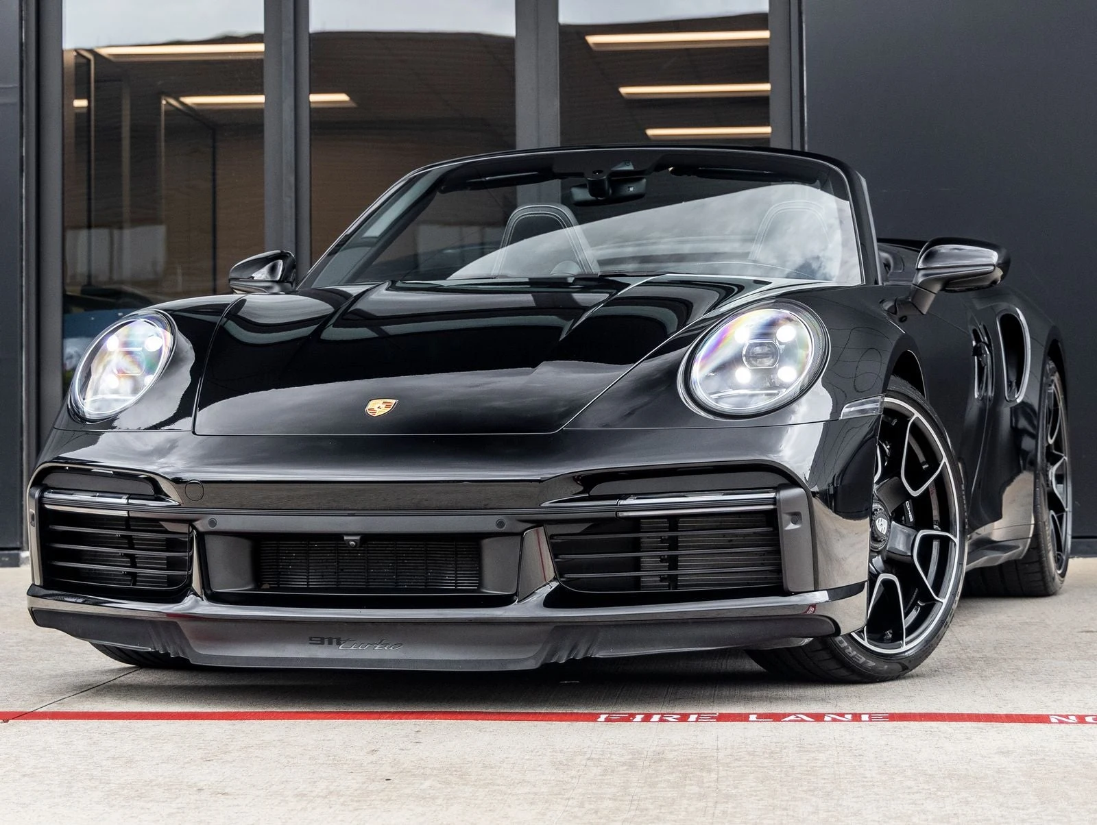 Porsche 911 Turbo Cabriolet (992.1) · black · Indigo Auto Group