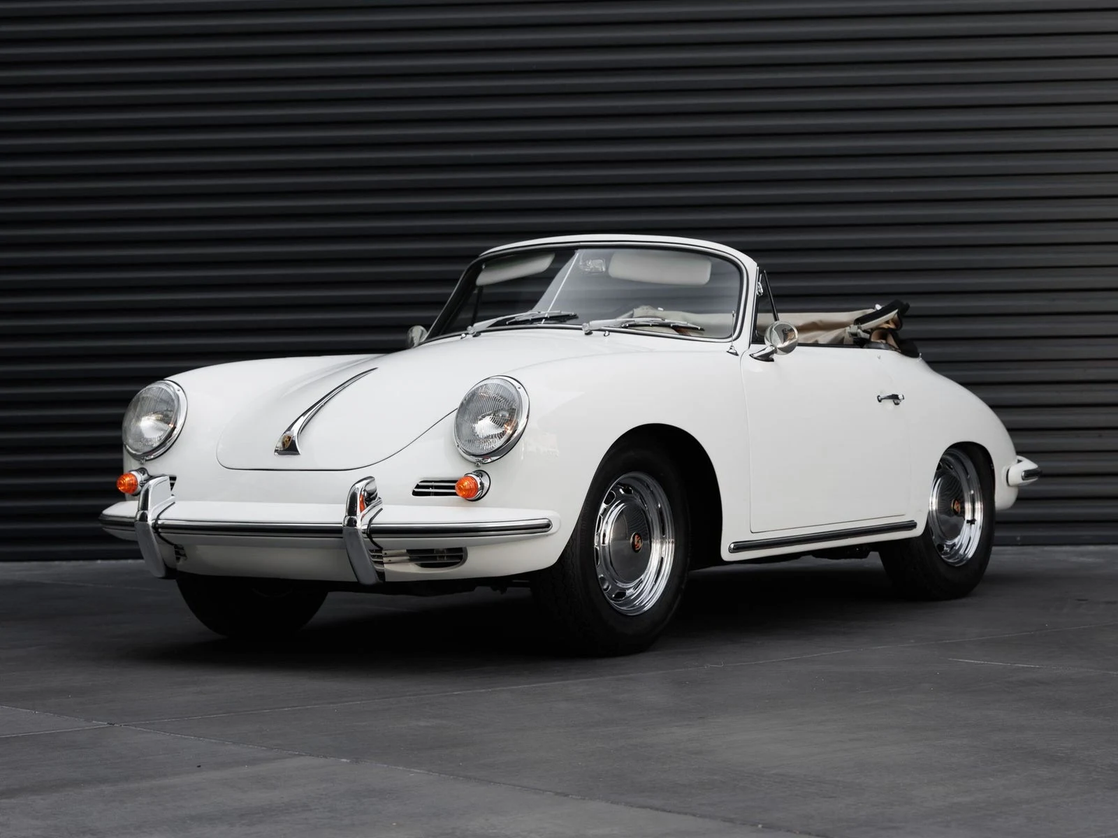 Porsche 356 SC Cabriolet · white · Indigo Auto Group