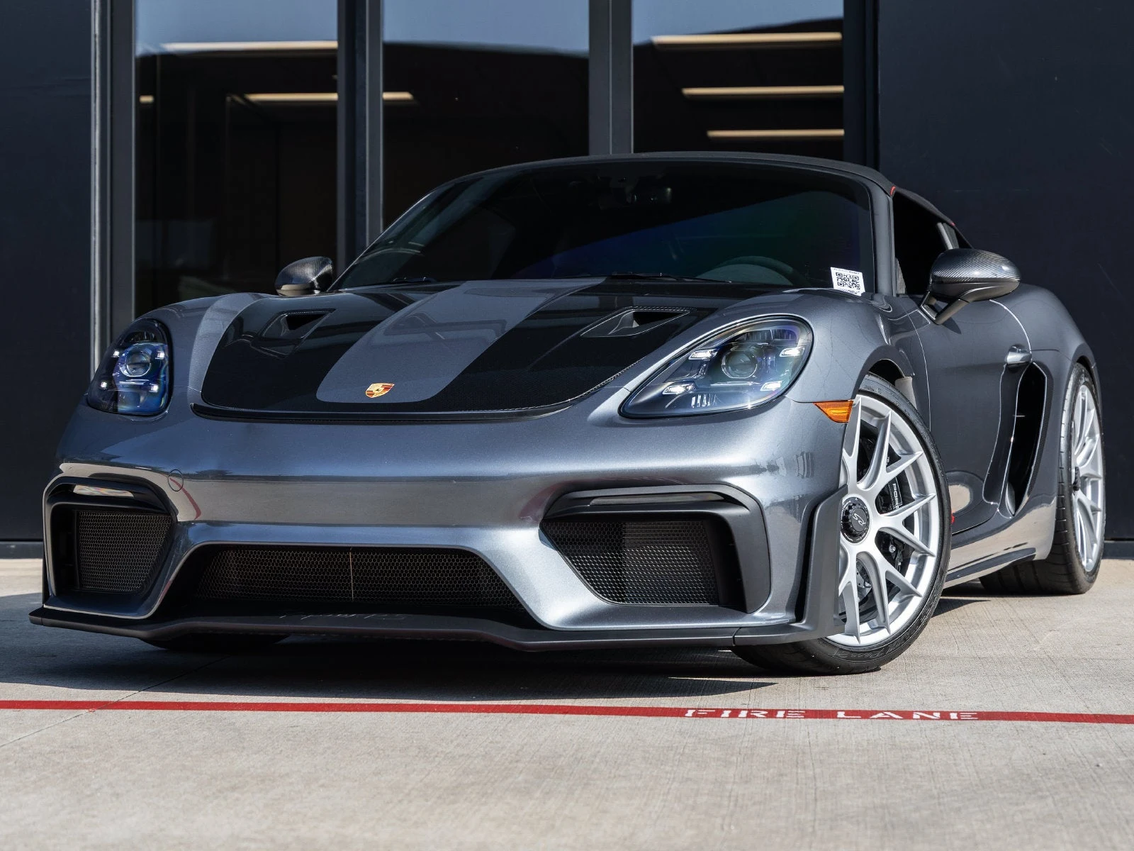 Porsche 718 Spyder RS · Vanadium Grey Metallic · Indigo Auto Group