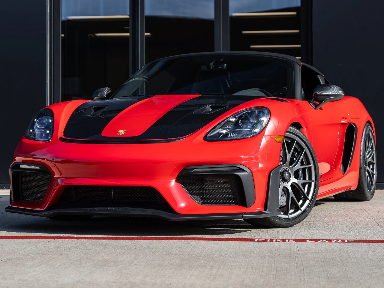 Porsche 718 Spyder RS · Guards Red · Indigo Auto Group