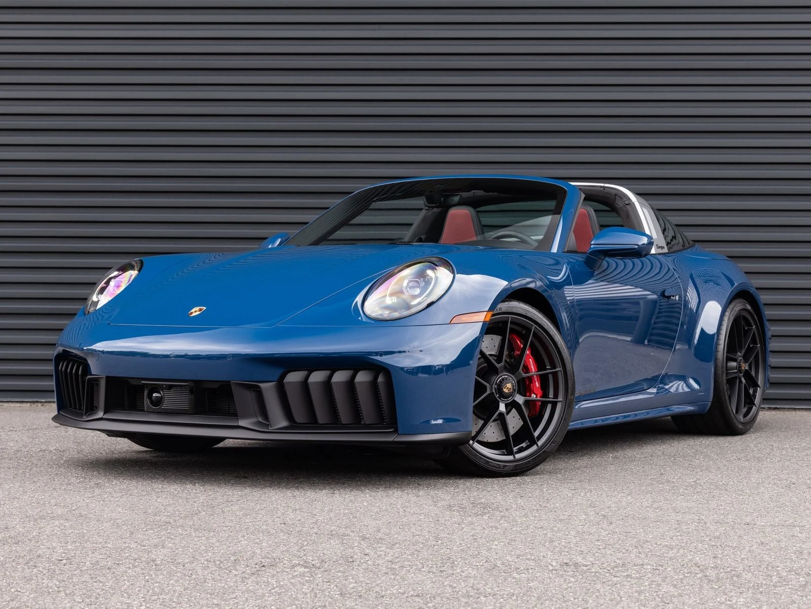 Porsche 911 Targa 4 GTS (992.2) · Preparation For Paint To Sample: Manausblue · Indigo Auto Group
