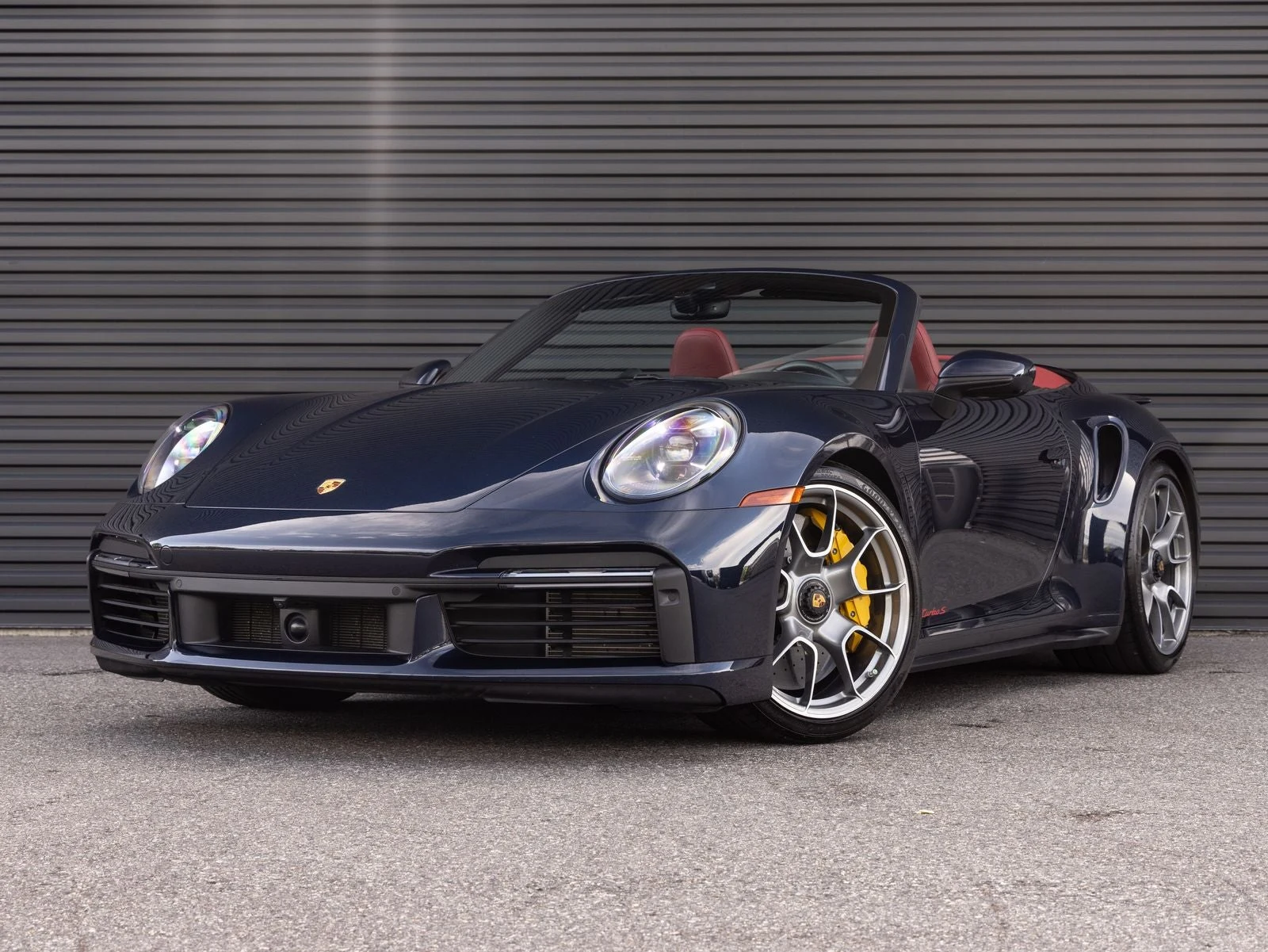 Porsche 911 Turbo S Cabriolet (992.1) · Night Blue Metallic · Indigo Auto Group