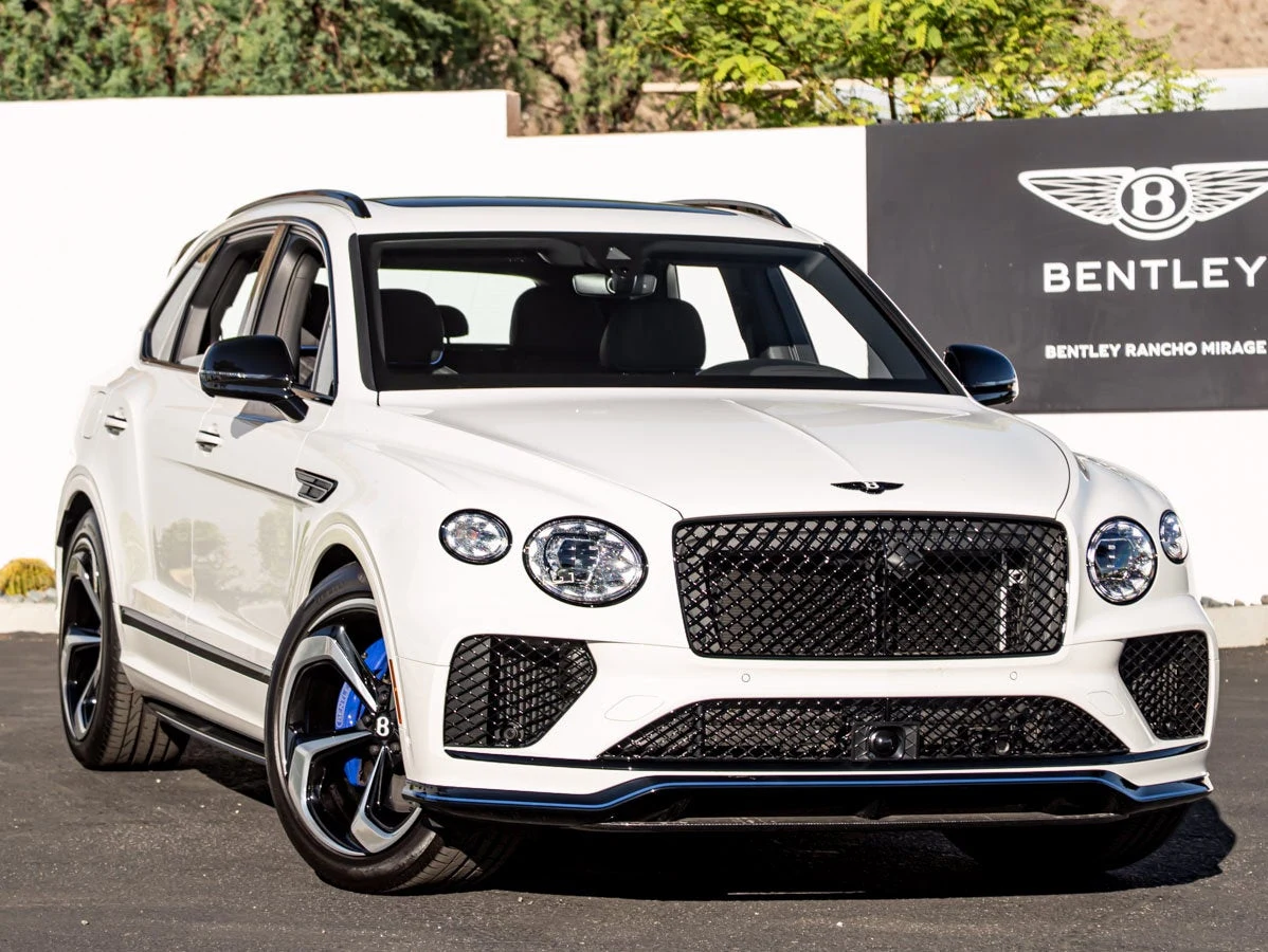 Bentley Bentayga S Black Edition · Glacier White · Indigo Auto Group