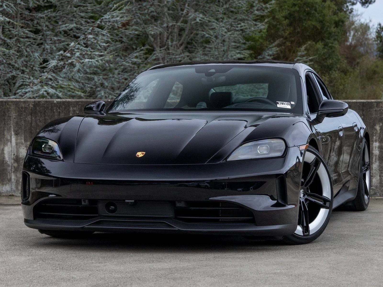 Porsche Taycan 4S (2025 Update) · Jet Black Metallic · Indigo Auto Group