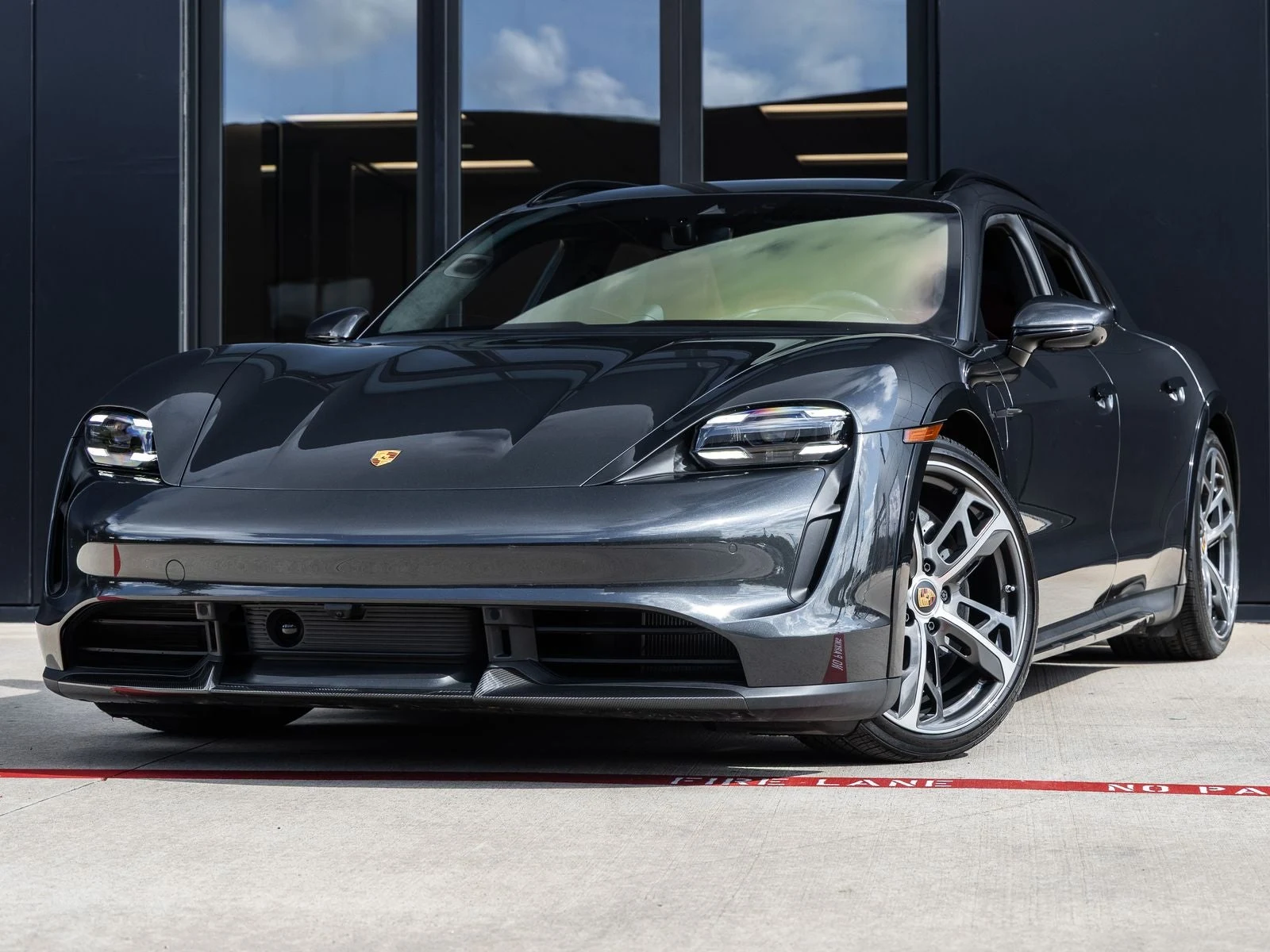 Porsche Taycan Turbo S Cross Turismo (Original Version) · Volcano Grey Metallic · Indigo Auto Group
