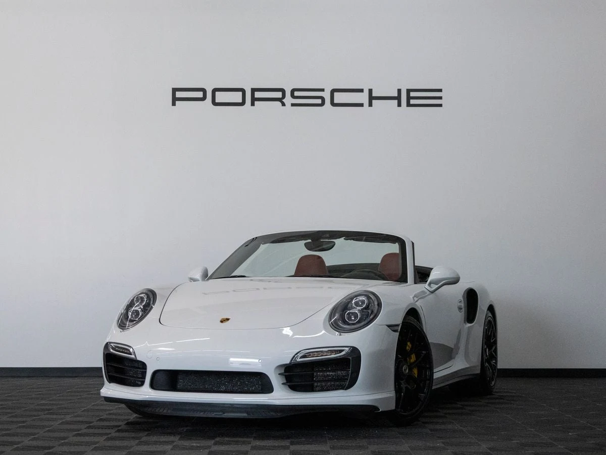 Porsche 911 Turbo S Cabriolet (991.1) · white · Indigo Auto Group