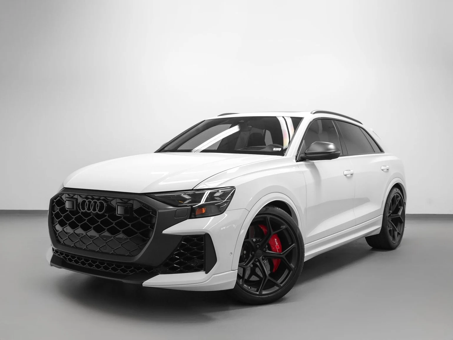 Audi RS Q8 performance (4M) · Glacier White Metallic · Indigo Auto Group