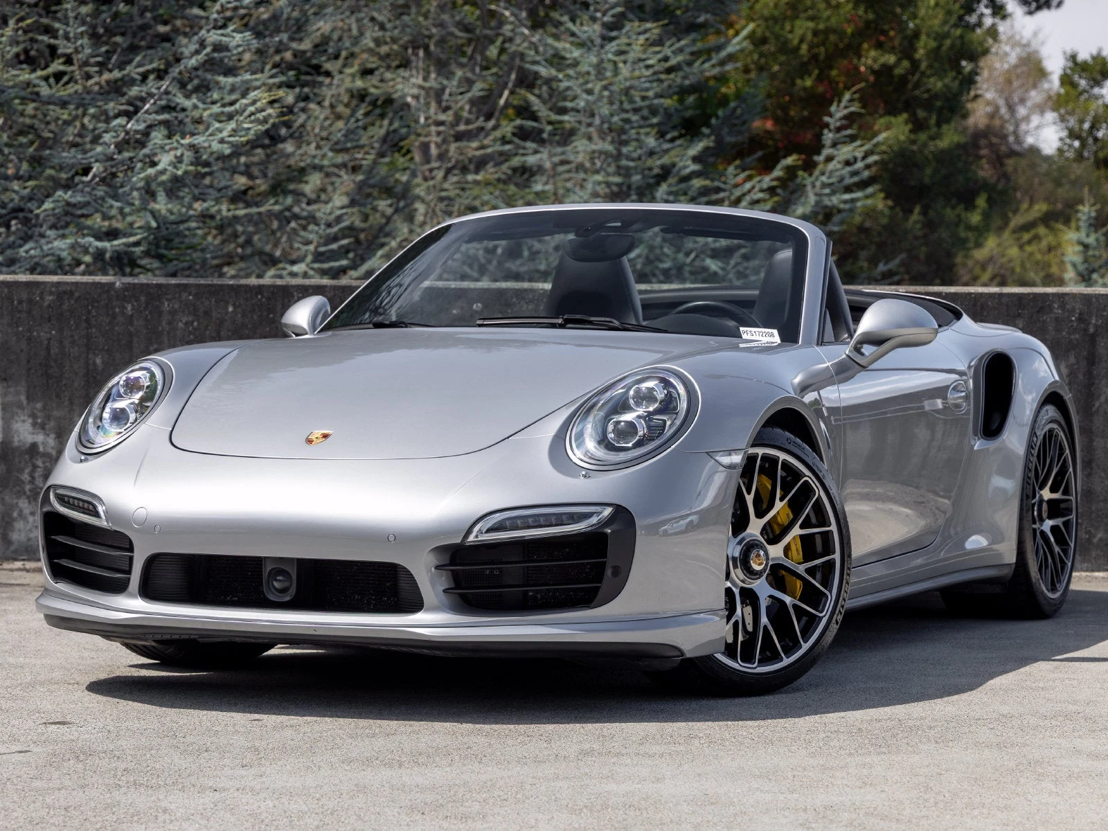 Porsche 911 Turbo S Cabriolet (991.1) · silver · Indigo Auto Group