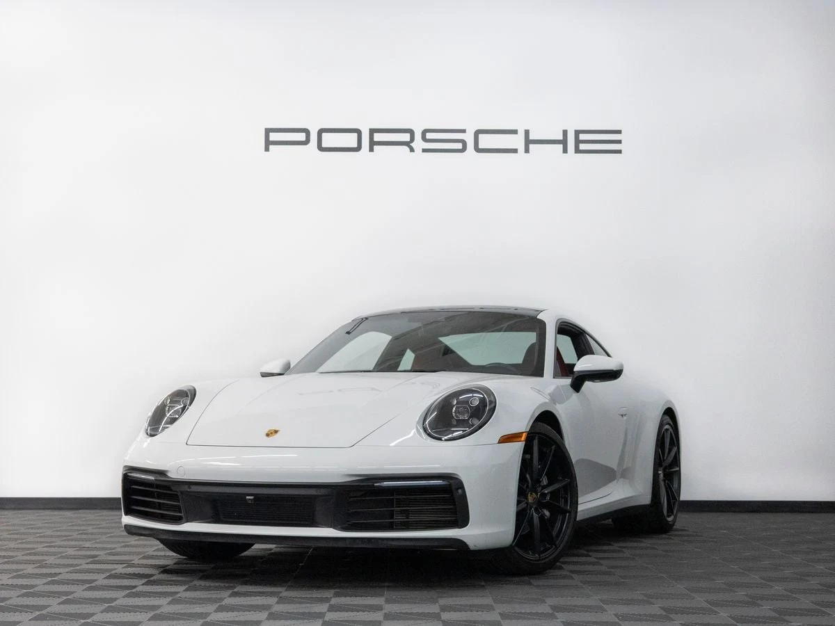 Porsche 911 Carrera (992.1) · white · Indigo Auto Group