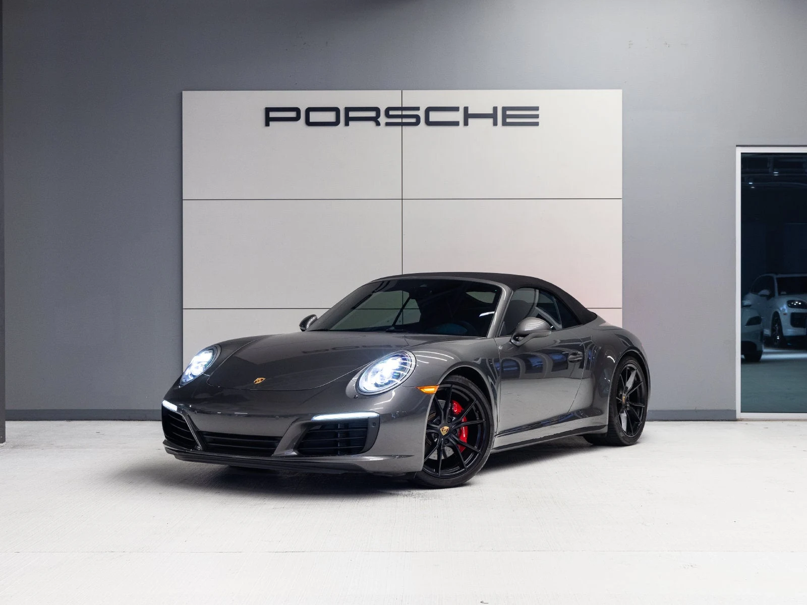Porsche 911 Carrera 4S Cabriolet (991.2) · Agate Grey Metallic · Indigo Auto Group