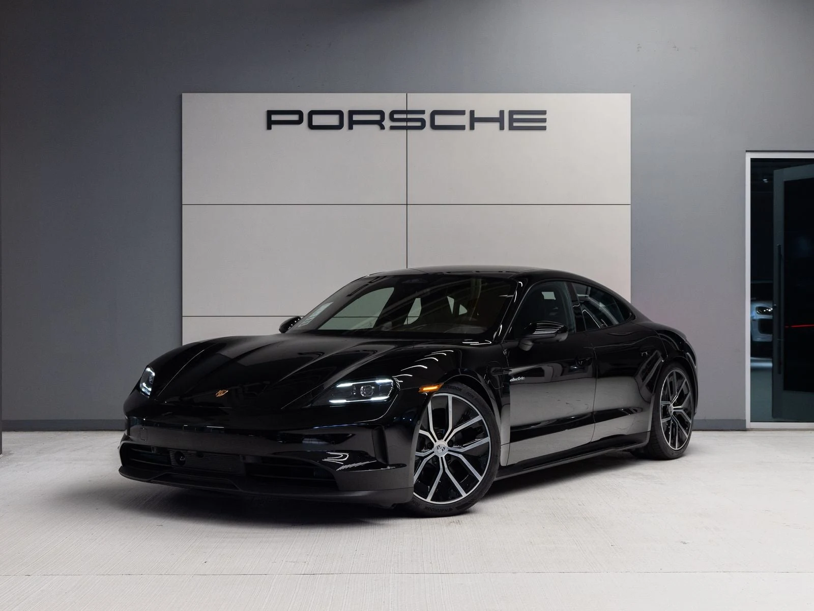 Porsche Taycan Sedan (2025 Update) · black · Indigo Auto Group