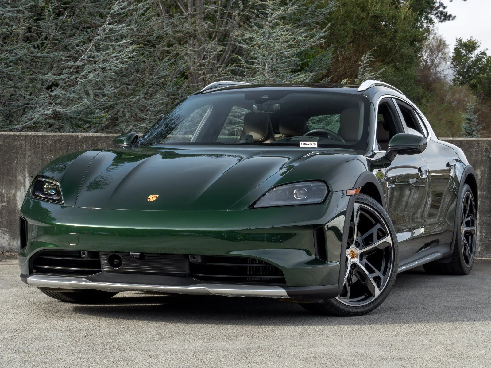 Porsche Taycan 4S Cross Turismo (2025 Update) · Oak Green Metallic Neo · Indigo Auto Group