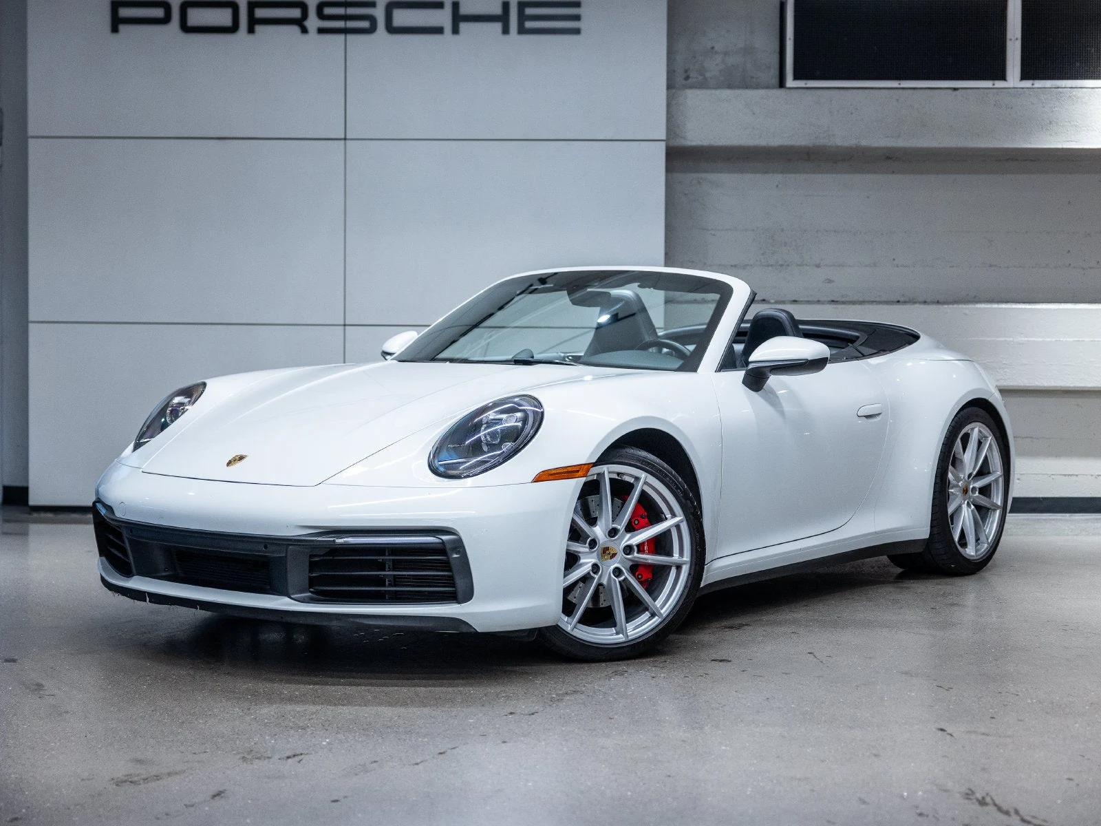 Porsche 911 Carrera S Cabriolet (992.1) · white · Indigo Auto Group