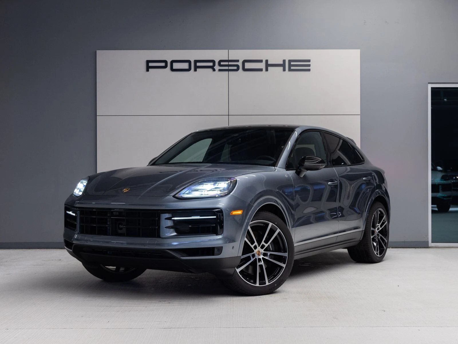 Porsche Cayenne Coupé (3rd Generation) · Vanadium Grey Metallic · Indigo Auto Group