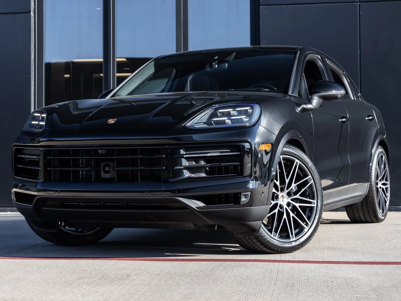 Porsche Cayenne Coupé (3rd Generation) · Chromite Black Metallic · Indigo Auto Group
