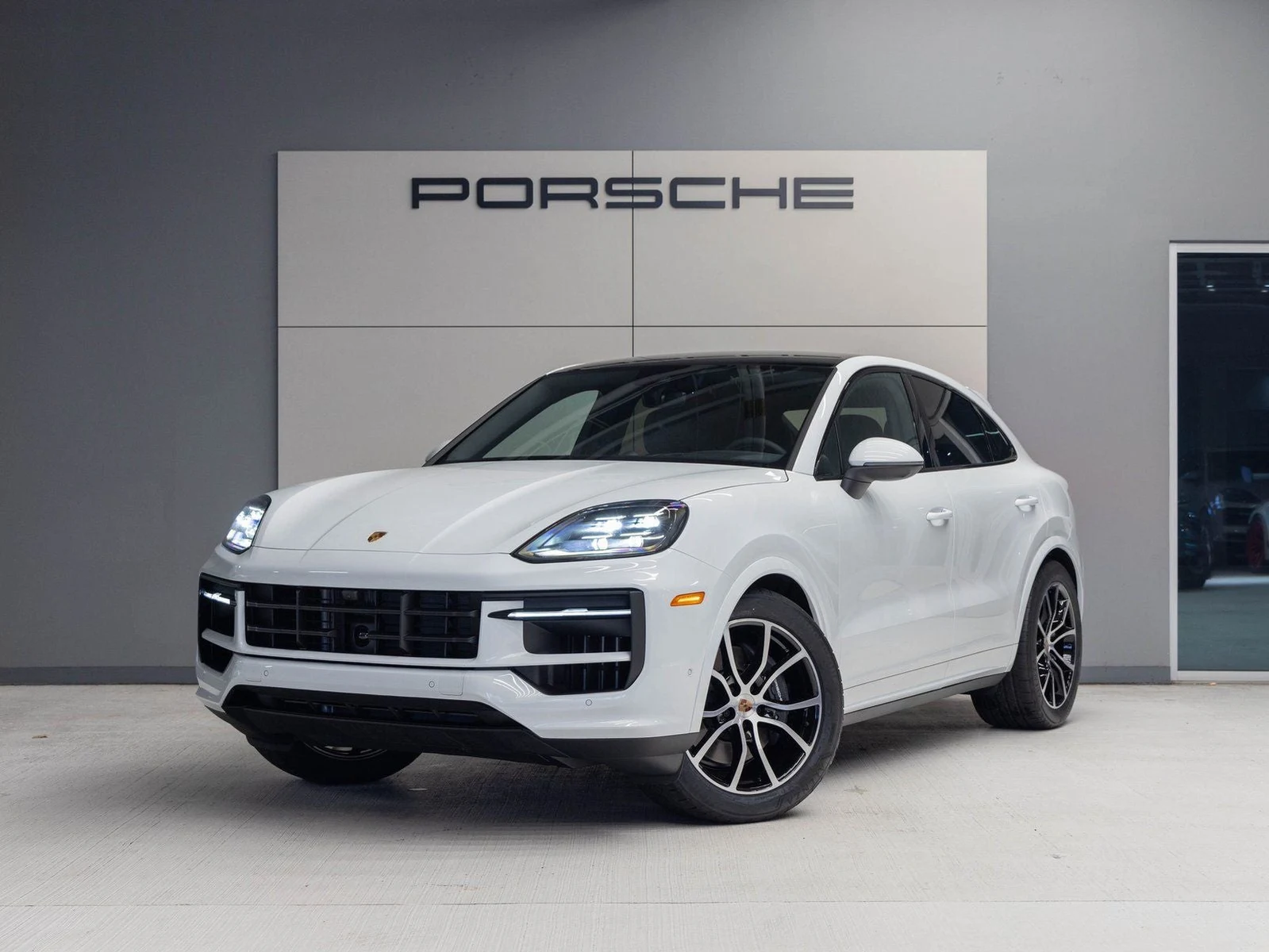 Porsche Cayenne Coupé (3rd Generation) · Carrara White Metallic · Indigo Auto Group