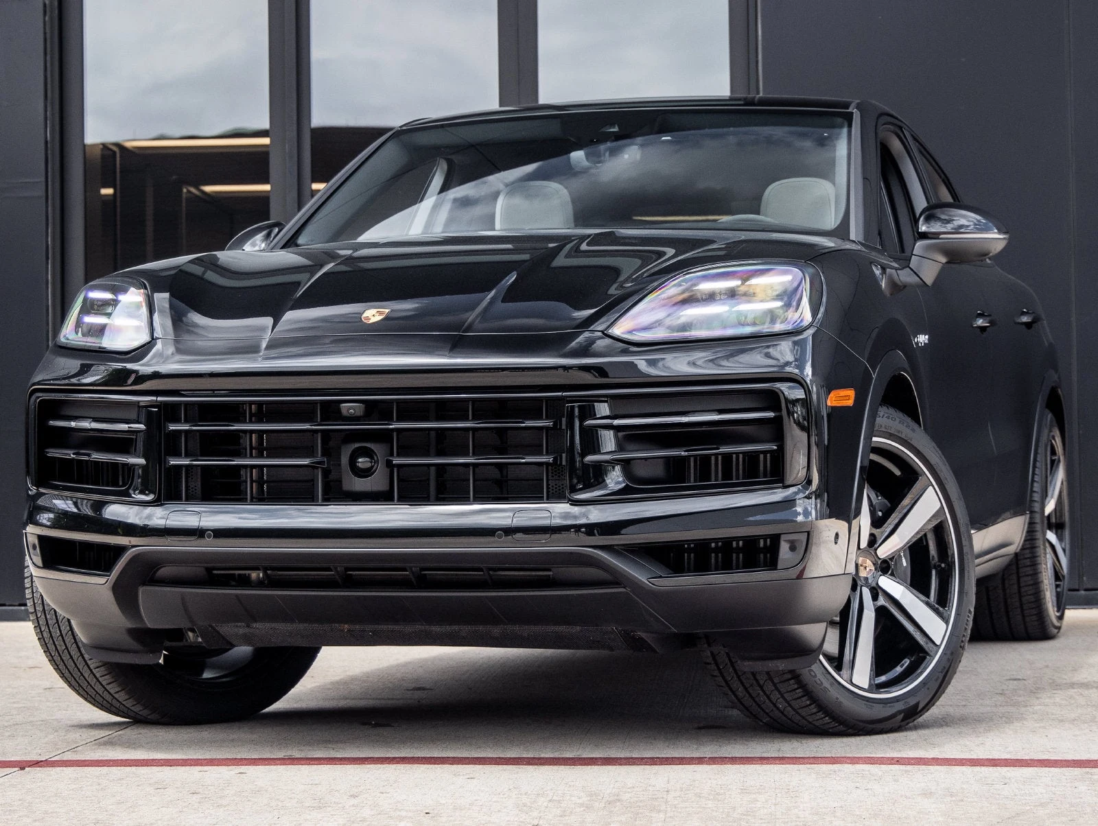 Porsche Cayenne E-Hybrid Coupé (3rd Generation) · Chromite Black Metallic · Indigo Auto Group