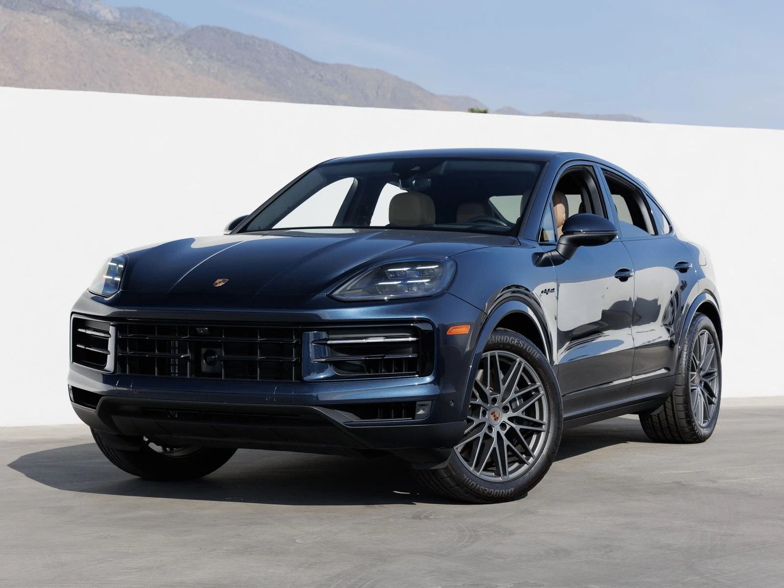 Porsche Cayenne E-Hybrid Coupé (3rd Generation) · Algarve Blue Metallic · Indigo Auto Group