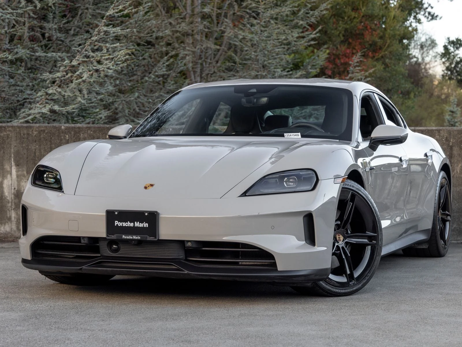 Porsche Taycan 4 Sedan (2025 Update) · Chalk · Indigo Auto Group