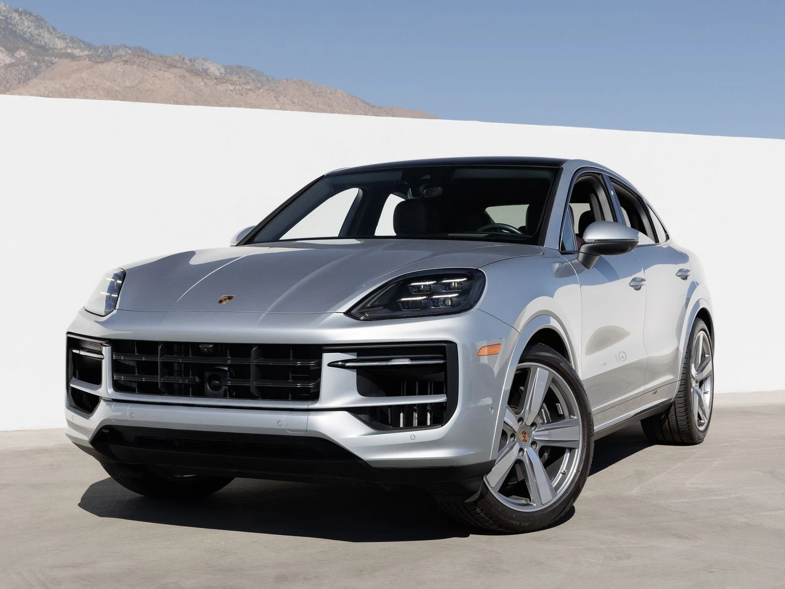 Porsche Cayenne Coupé (3rd Generation) · Dolomite Silver Metallic · Indigo Auto Group