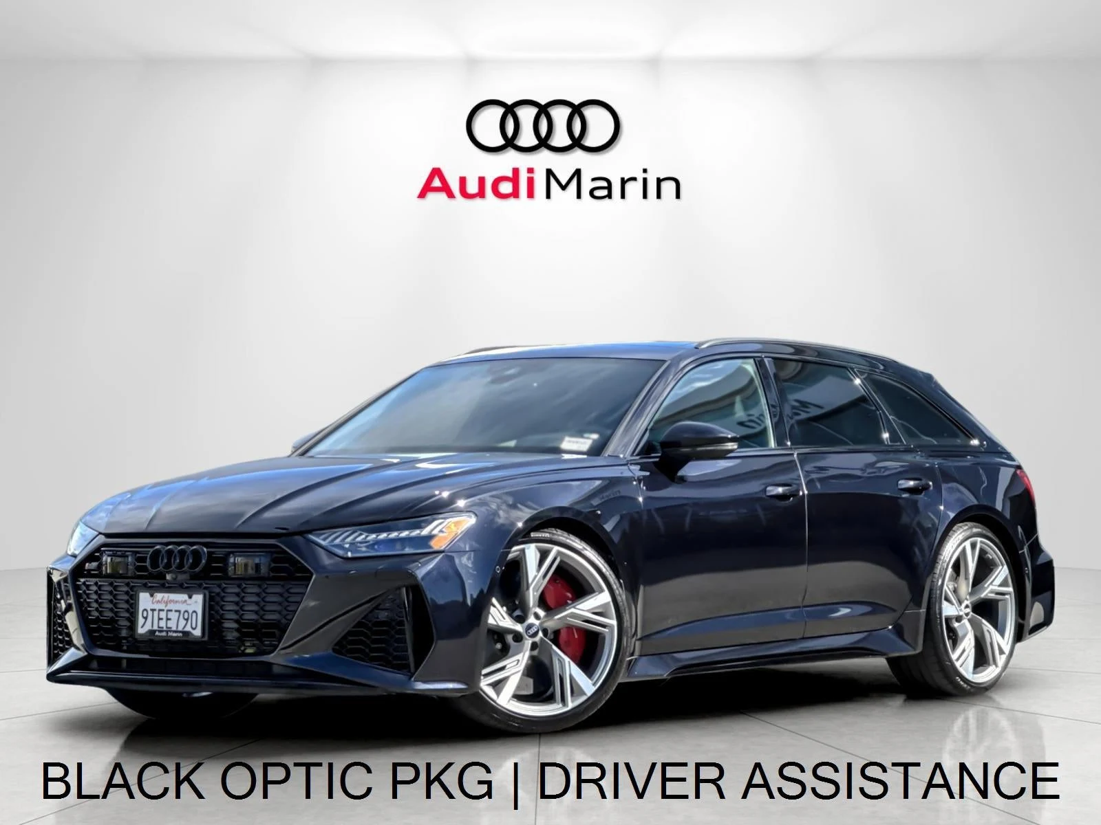 Audi RS 6 Avant (C8) · Sebring Black Crystal Effect · Indigo Auto Group
