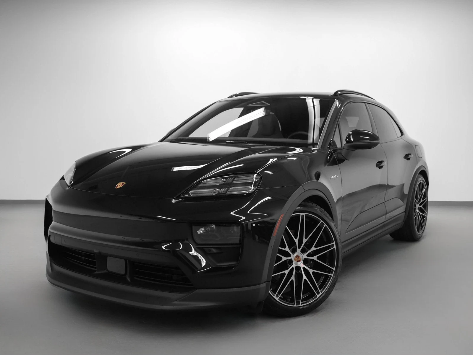 Porsche Macan 4 Electric (XAB) · Jet Black Metallic · Indigo Auto Group