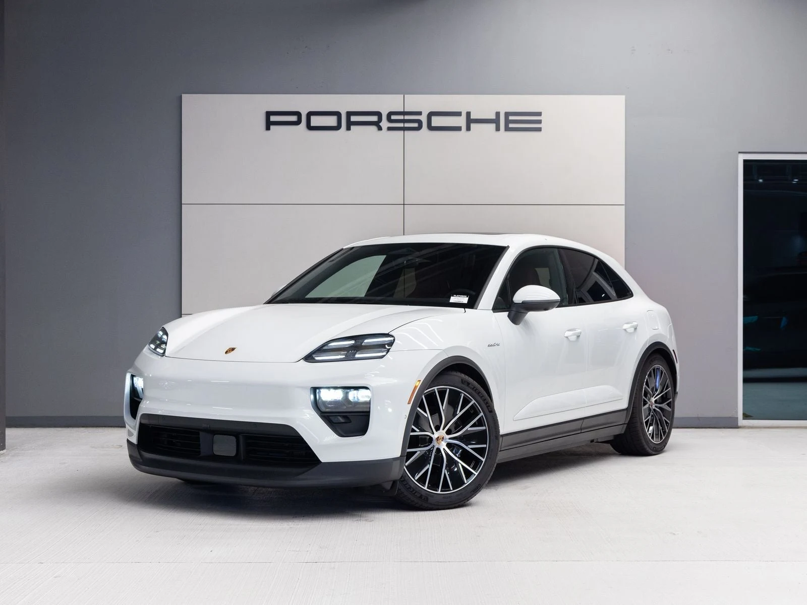 Porsche Macan Electric (XAB) · white · Indigo Auto Group