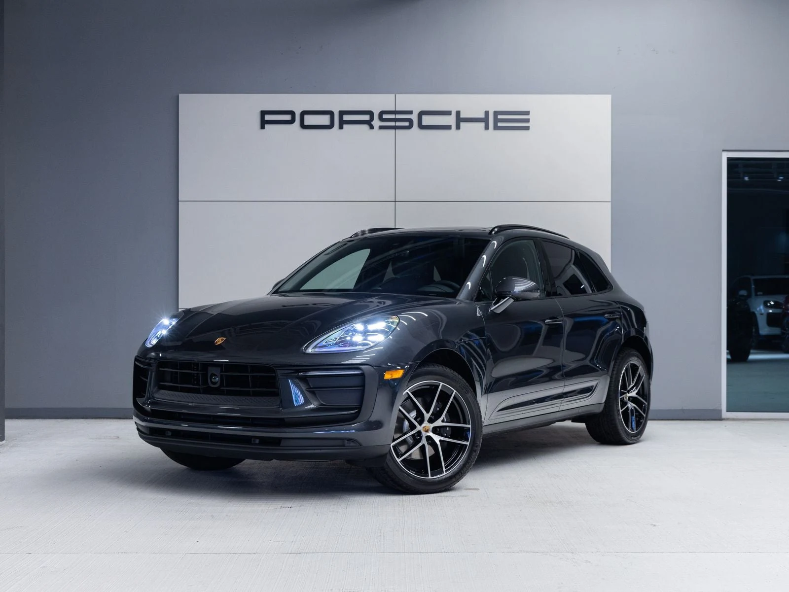 Porsche Macan (95B) · Volcano Grey Metallic · Indigo Auto Group